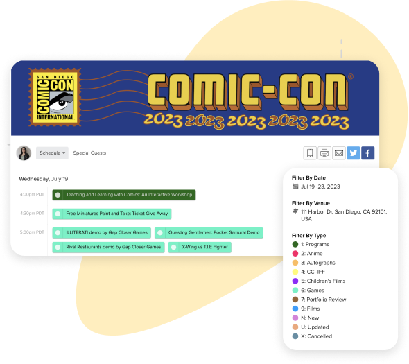 Comic-Con evemt