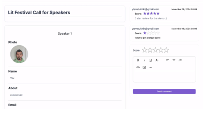Your Event Planning Just Got Easier: Badges, Call For Papers, And More! 3 Callfrspeakers